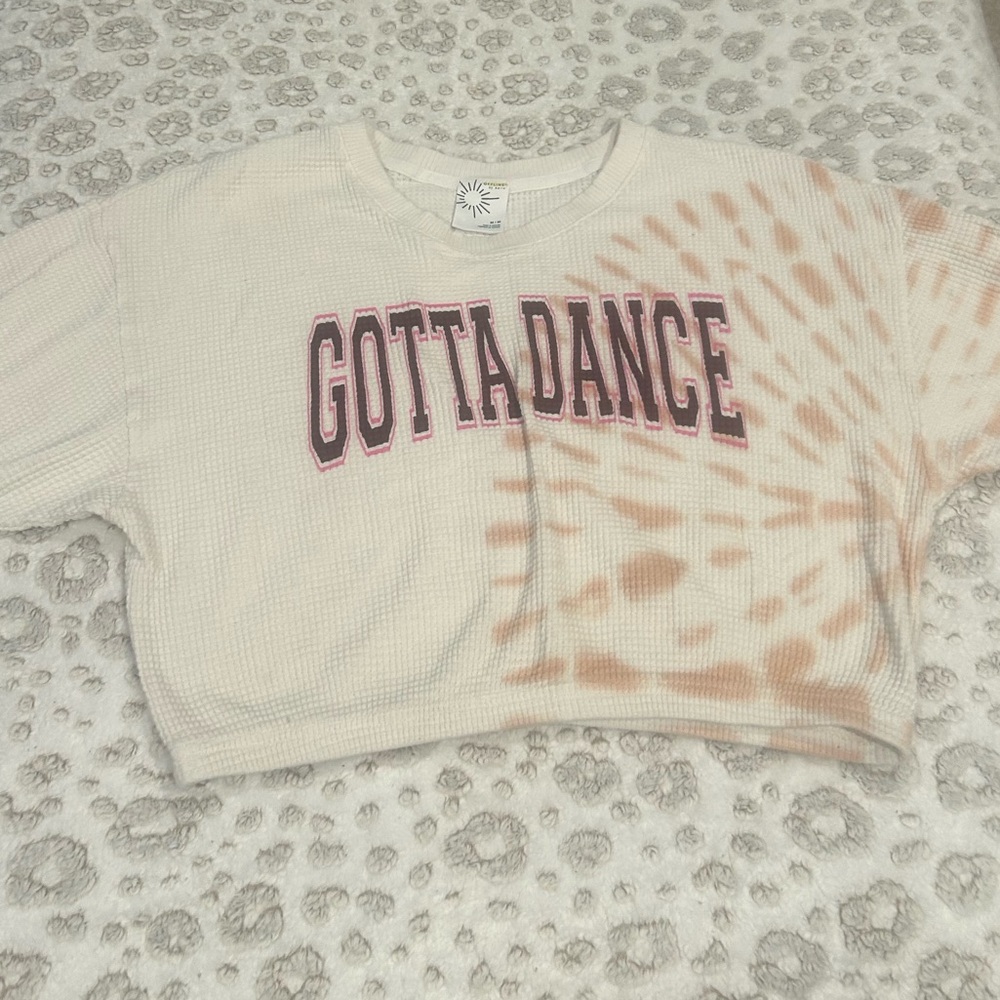 Aerie Size Medium Dance Cinched Crop Top